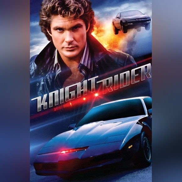 NEW! VINTAGE 80's KNIGHT RIDER💨TV SHOW🤩NOVELTY NOTE & 4 GLOSSY 8.5x11 POSTERS - Picture 7 of 10